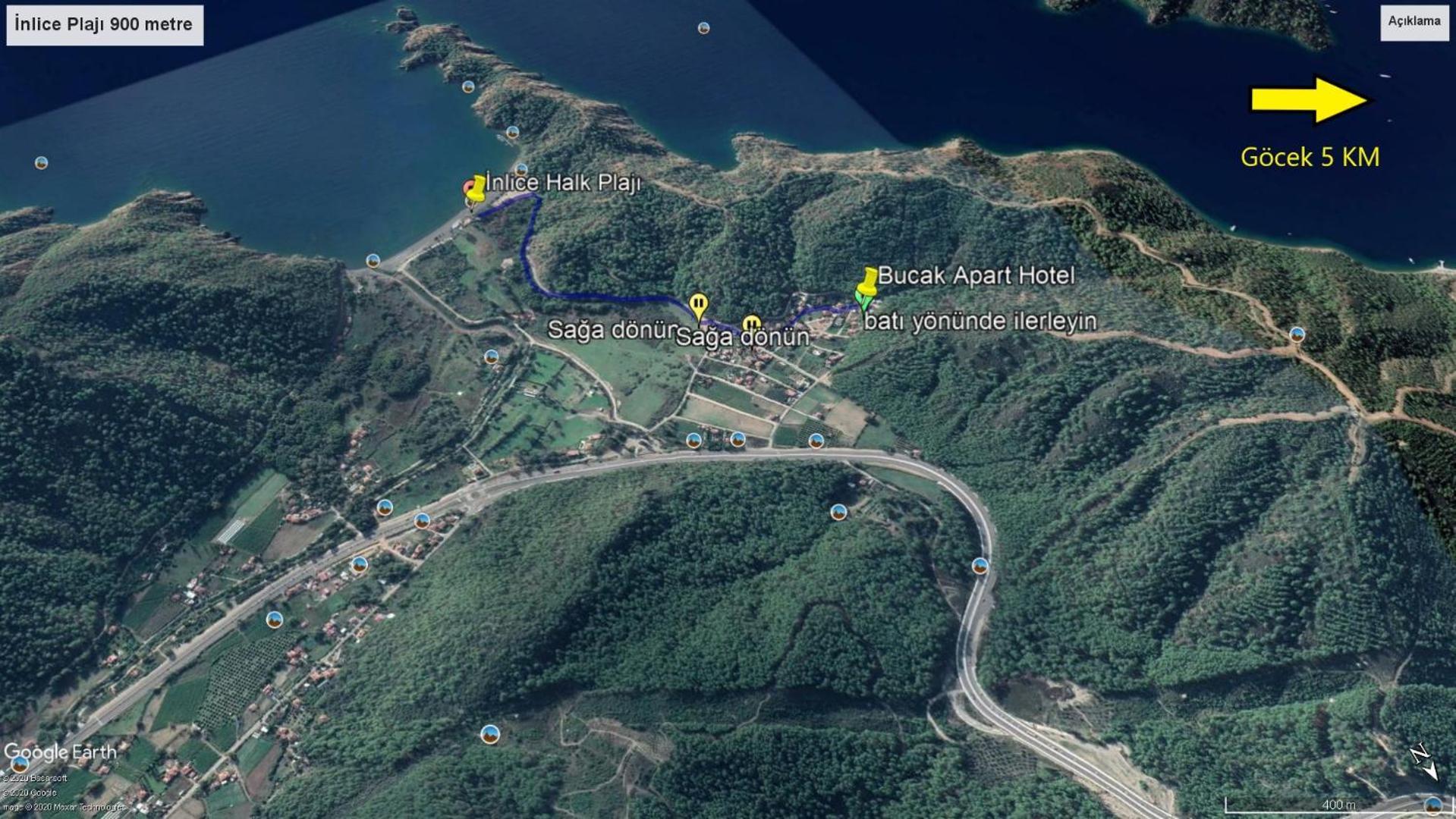 Bucak Apart Hotel Goecek & Beach المظهر الخارجي الصورة